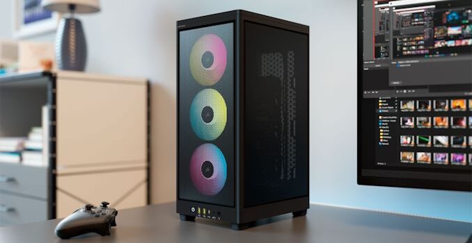 Corsair Launches 2000D Airflow SFF Cases For Triple-Slot GPUs