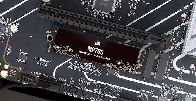 Corsair Introduces MP700 PCIe 5.0 SSDs: 1 TB Starting At $169.99