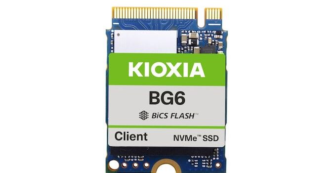 Kioxia BG6 Series M.2 2230 PCIe 4.0 SSD Lineup Adds BiCS6 to the Mix