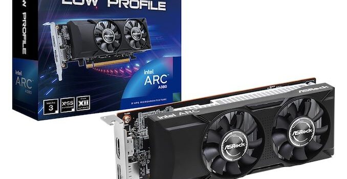ASRock Goes Low-Profile with New Arc A380 Graphics Card