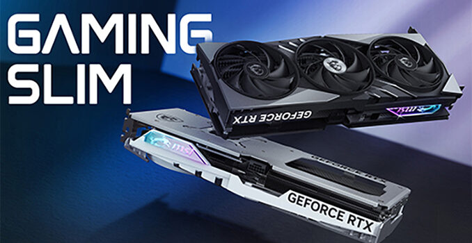 MSI Goes Compact with New GeForce RTX 40-Series Gaming Slim Cards