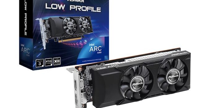ASRock's Low-Profile Arc A310 Fits Every PC and Every Budget