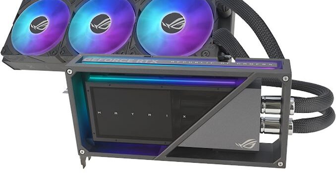 Asus Launches ROG Matrix GeForce RTX 4090: All a 4090 Can Be, For $3200