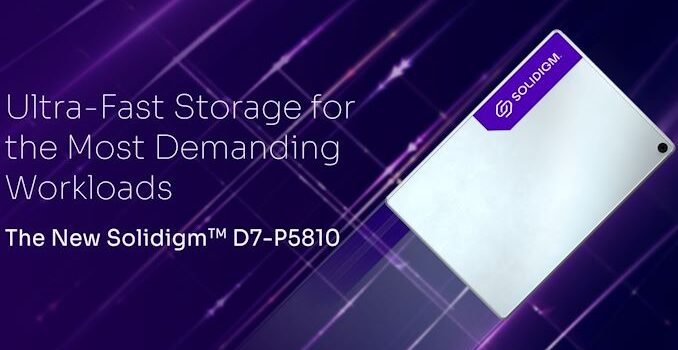 Solidigm Introduces D7-P5810: 144L SLC NVMe Drive for Write-Intensive Workloads