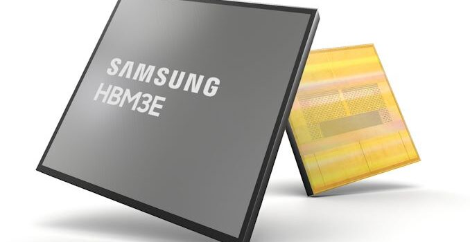 Samsung Announces 'Shinebolt' HBM3E Memory: HBM Hits 36GB Stacks at 9.8 Gbps