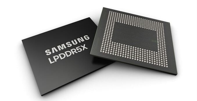 Samsung Unveils 10.7Gbps LPDDR5X Memory - The Fastest Yet