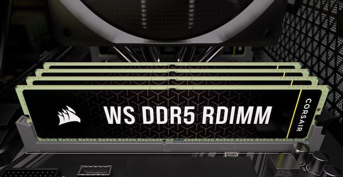 Corsair Enters Workstation Memory Market with WS Series XMP/EXPO DDR5 RDIMMs
